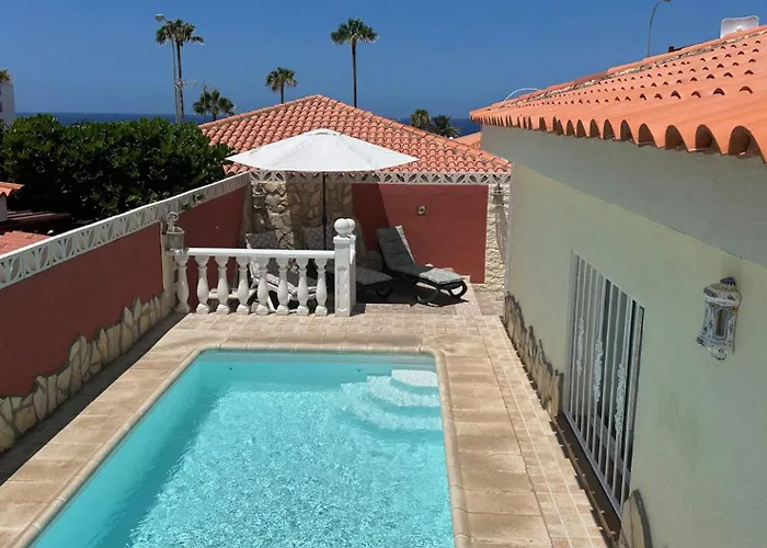 Villa Casa Barmalei Private Pool & Rooftop Terrace Ocean View, Tenerife Callao Salvaje